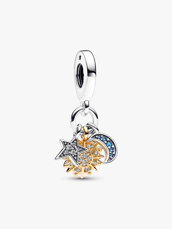 Charm Colgante Triple Celestial Moments