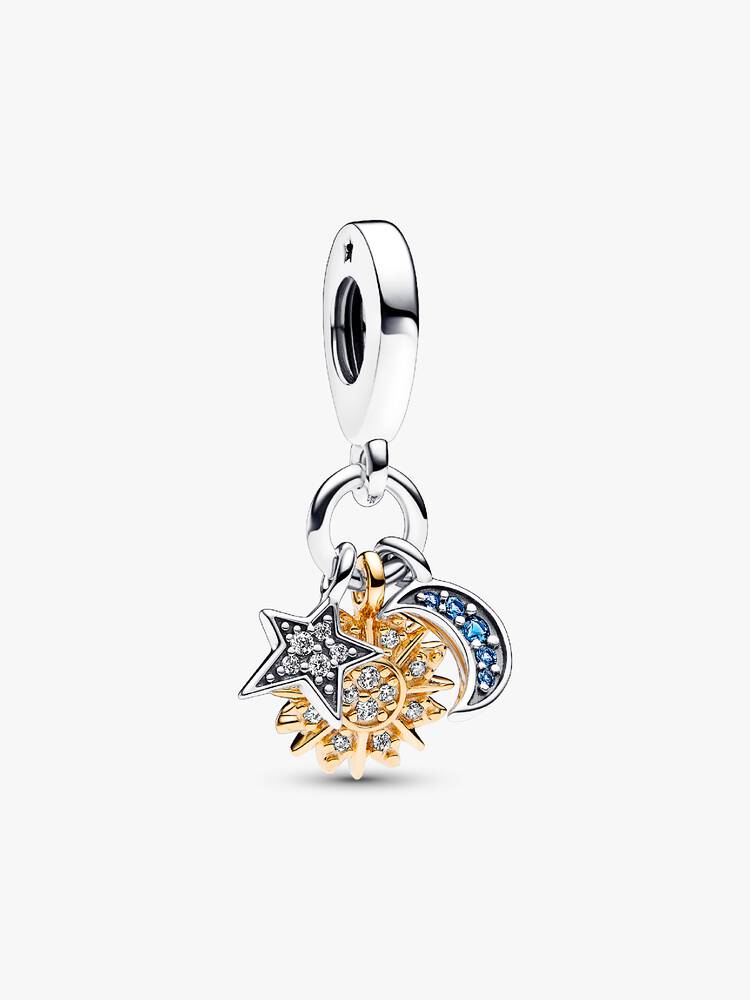 Charm Colgante Triple Celestial Moments