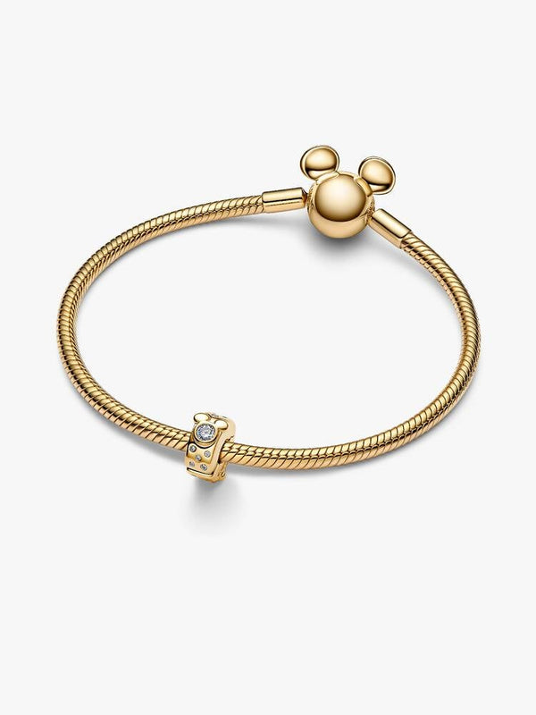 Charm de Clip Mickey Mouse y Minnie Mouse