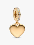 Charm Colgante Etiqueta de Corazón Moments