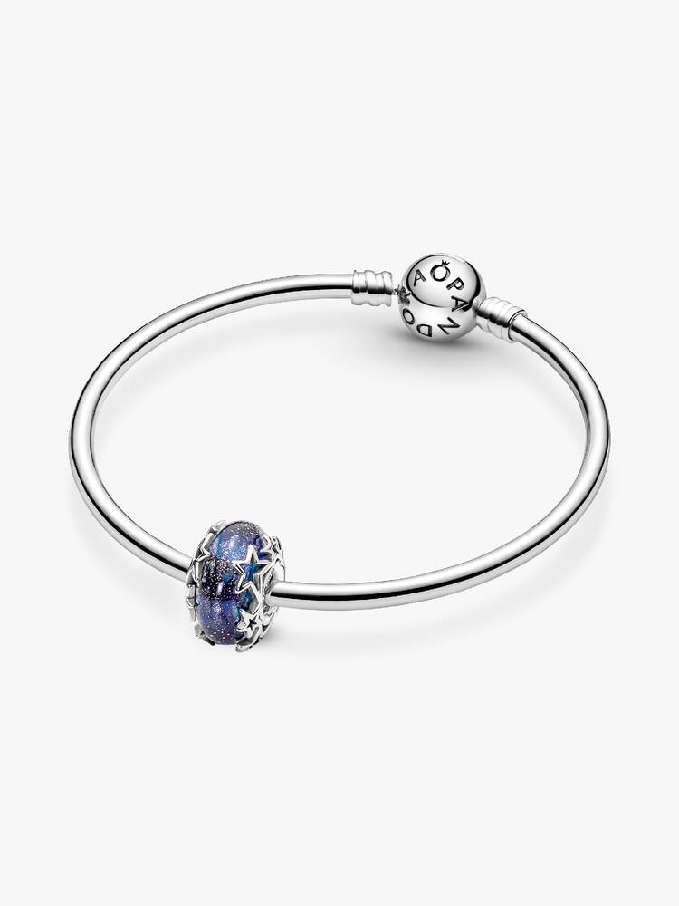 Charm de Cristal de Murano Galaxia y Estrellas Moments