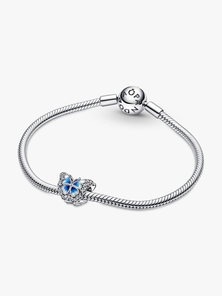 Charm Mariposa Azul Brillante Moments