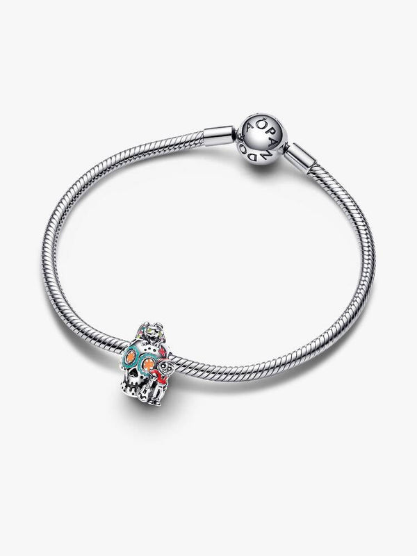 Charm Calavera de Miguel y Dante de Coco de Disney Pixar