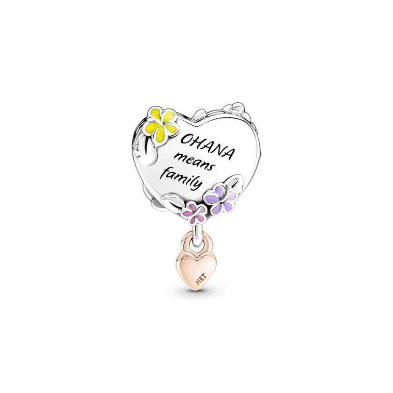 Charm Pandora Ohana Lilo y Stitch de Disney