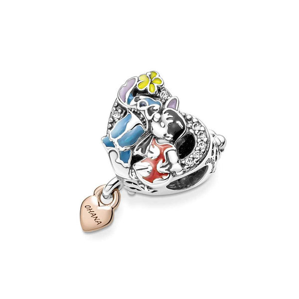 Charm Pandora Ohana Lilo y Stitch de Disney