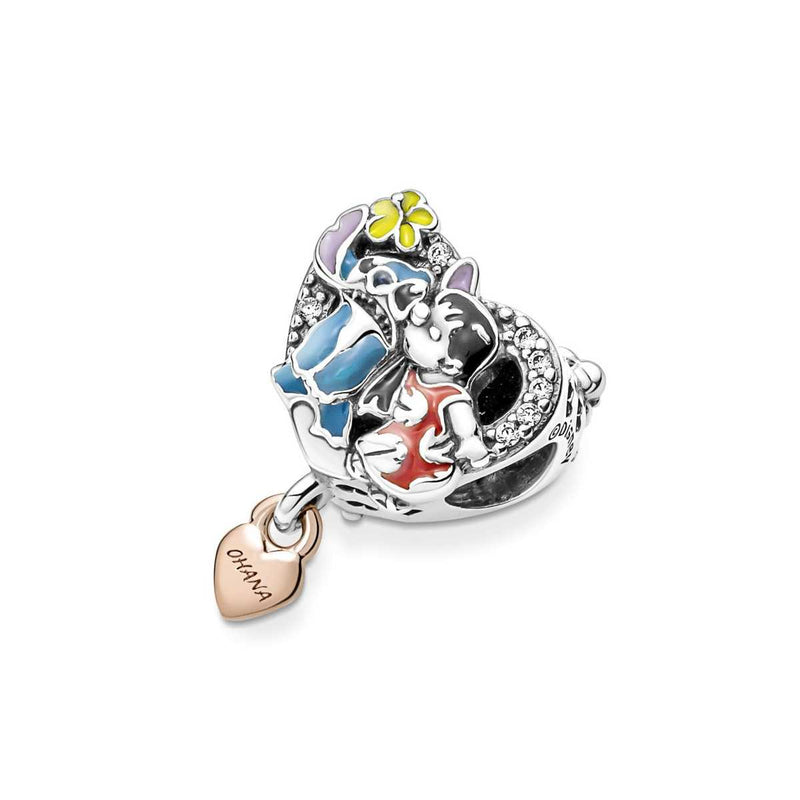 Charm Pandora Ohana Lilo y Stitch de Disney