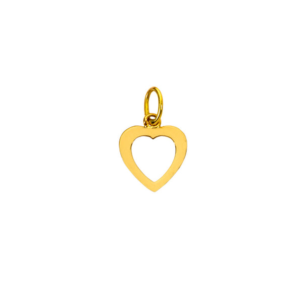 Colgante de oro 18k. Corazón