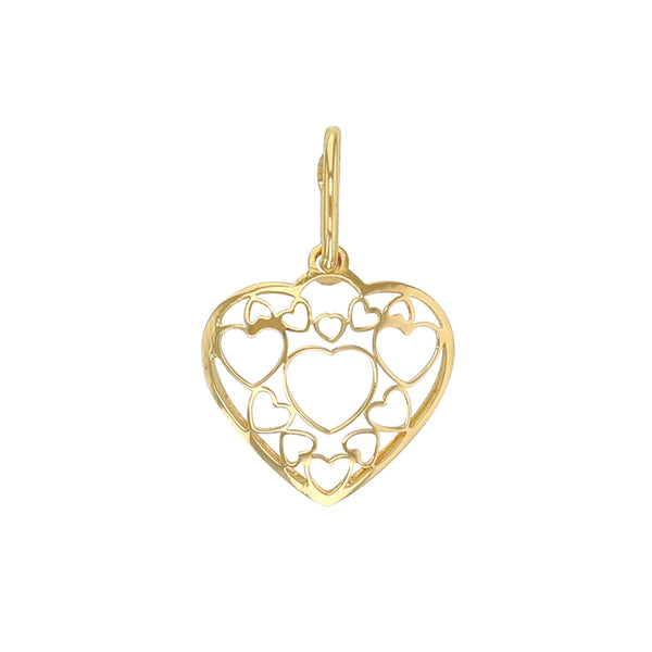 Colgante corazón de oro 18k modelo pequeño
