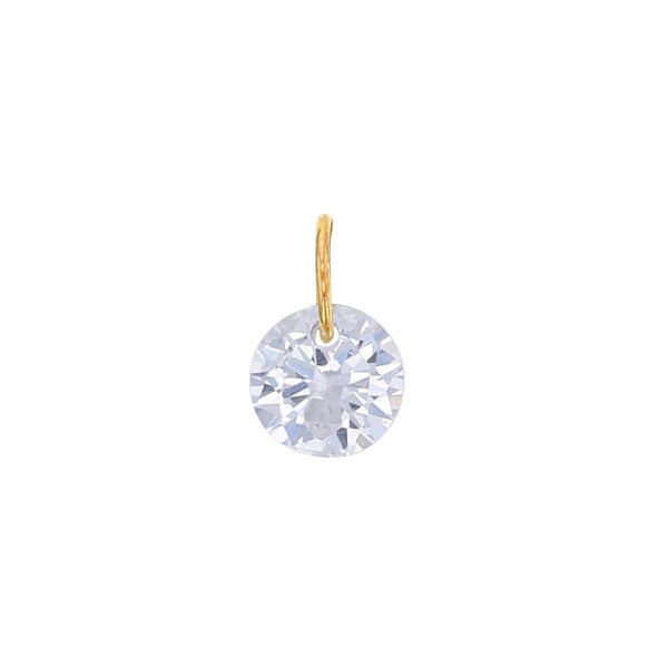 Colgante Oro amarillo de 18k con Circonita