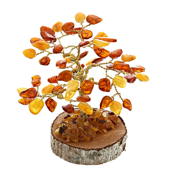 Decoración con Ámbar coñac 11cm
