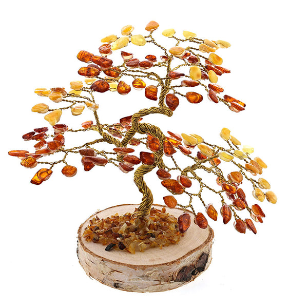 Decoración con Ámbar coñac 12cm