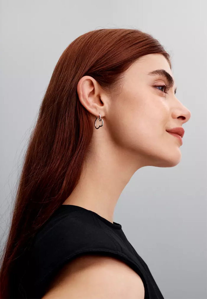 Pendientes Pandora Silueta Mickey Mouse de Disney