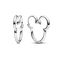 Pendientes Pandora Silueta Mickey Mouse de Disney