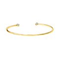 Pulsera Oro amarillo de 18 quilates con Diamante