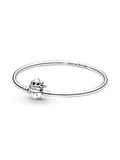 Pulsera Rígida Pandora Moments Cierre Mordisco Stitch de Disney